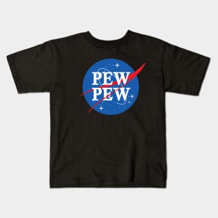 Nasa Pew Pew Kids T-Shirt